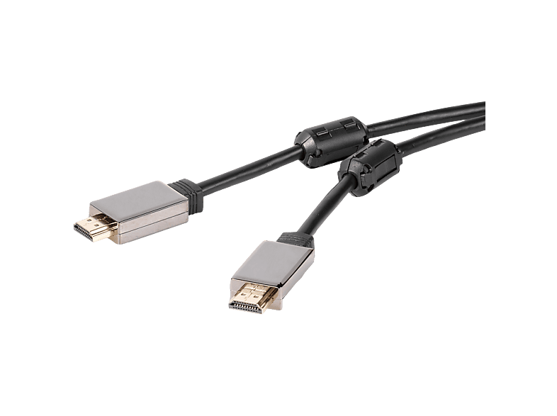Vivanco Premium Arc M-m Gold 4k/60hz Hdmi-kabel 1 M Zwart