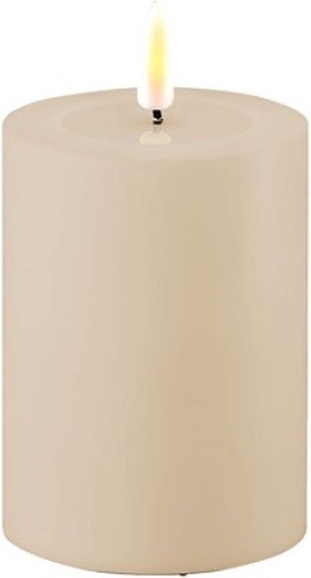 Deluxe Homeart LED Kaars OUTDOOR Dust Sand 7,5 x 10 cm