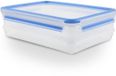 Ibenzoa® Système de boîte de coupe avancé avec couvercles – Bleu transparent – Pour le stockage hygiénique de la charcuterie