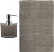 MSV Tapis de bain antidérapant - Bologna - 45 x 70 cm - Taupe