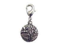 INNSPIRO Metal Dragonfly Charms with Lobster Clasp, 13mm Diameter, 25 Pieces, 11x27mm, Metal, No Gemstone