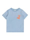 s.Oliver Shirt blauw denim / neonoranje