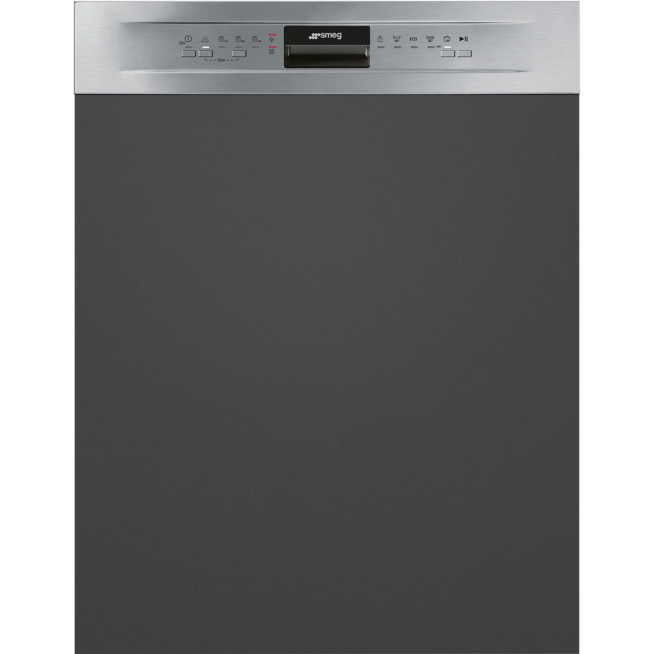 Smeg PL292DX - Semi-ingebouwde vaatwasser - 13 couverts - D
