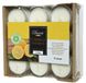 Decoris Bougies parfumées - Parfum Citronnelle Citron - 81x pièces - 4 heures de combustion - bougies