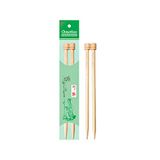 ChiaoGoo Bamboo Single Point Knitting Needles 30cm 4.00mm Natural 1 piece