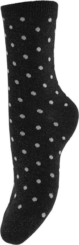 PIECES Dames sokken 1-pack - Dots - Zwart