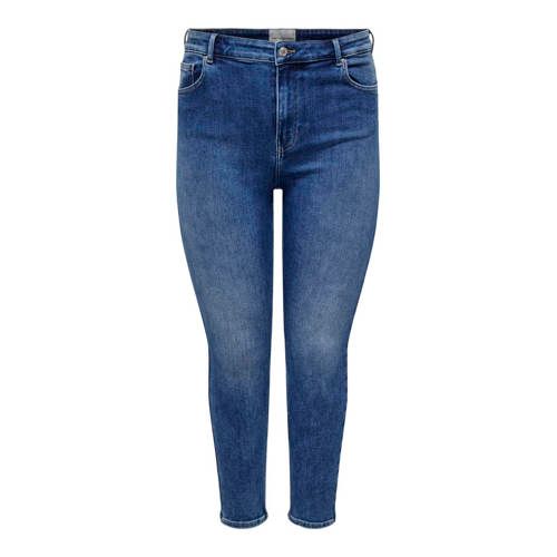 ONLY Carmakoma CARMILA High Waist Skinny Jeans - Medium Blue Denim