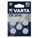 Varta CR2016 5-delige blister 3V lithium knoopcel