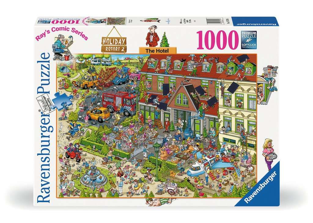 Ravensburger Holiday Resort 2: The Hotel Puzzle - 1000 Pieces