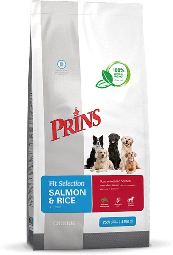 Prins Fit Selection Dog Salmon & Rice 15kg
