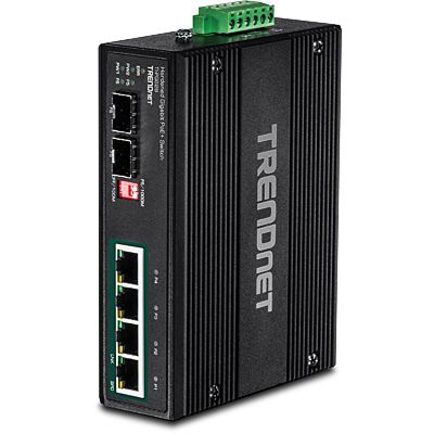 TRENDnet TI-PG62B - Netwerk Switch - Zwart