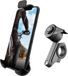 Optiline Support téléphone moto fixation guidon avec libération rapide et adaptateur caméra d'action incl. anti-vibration