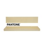 Homemania Shelfie-rek, wanddecoratie, artikelhouder, vierkant, met planken, voor woonkamer, slaapkamer, zand, wit, zwart, metaal, 60 x 14 x 13 cm