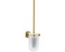 GROHE Start Toiletborstelset – Wandmontage – Schroeven of Lijmen – Glas & Metaal – Geborsteld Cool Sunrise