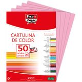 Fixo Paper 11110353-50 stuks, papier, A4, roze, 180 g