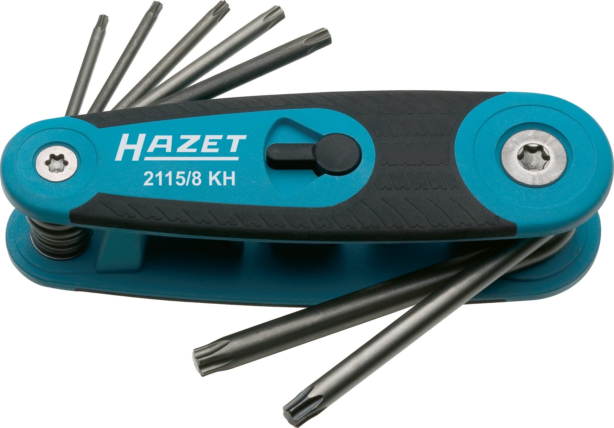 HAZET 2115/8KH 8-delige Haakse-Schroevendraaierset - TORX - T9-T40