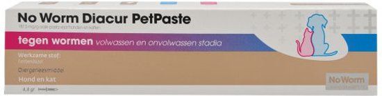 Exil No Worm Diacur Petpaste - 8713184189080 - Honden & Katten - 6 kg