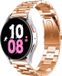 Strap-it Bracelet de montre intelligent en acier - Convient pour Samsung Galaxy Watch 5 - 44mm - Or rose
