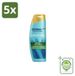 Head & Shoulders 5 x DermaXPro Shampoo anti-pelliculaire apaisant, 225 ml