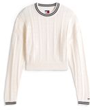 Tommy Hilfiger Tommy Jeans Trui Tjw Boxy Flag Cable - Fashion Wear - Vrouwen