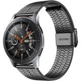 Strap-it Samsung Bracelet acier inoxydable Samsung Galaxy Watch 46mm (noir)