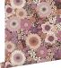 ESTAHome Behang retro bloemen mauve paars en terracotta roze - 53 cm x 10.05 m