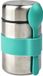 Moses. Verlag Moses. Thermospot RVS met Lepel - Turquoise - 400ml