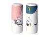 Moomin Salière et poivrière Moomin vinter Rose-bleu-blanc
