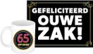 Bellatio Decorations Koffiemok 65 Jaar Man Neon Sign
