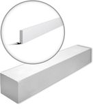 NMC WALLSTYL FT2-box Plint Frieslijst modern design wit | 34 m