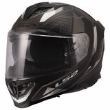 LS2 FF818 Storm III Sporty Helm - Maat XS - Zwart/grijs
