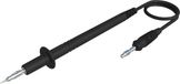 SKS Hirschmann Test & Measurement Hirschmann Test & Measurement PL 3 Meetsnoer 4mm-stekker Banaanstekker 4 mm 1.00 m Zwart 1 stuk(s)