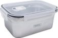 Nerthus FIH 1516 Roestvrij Stalen Rechthoekige Lunchbox 1600 ml