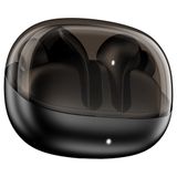 boAt Airdopes Plus 311 TWS draadloze Bluetooth-oordopjes | 50H batterij, snel opladen, ENx dubbele microfoon, lage latentiemodus, IPX4-waterbestendig, glasontwerp (houtskoolzwart)