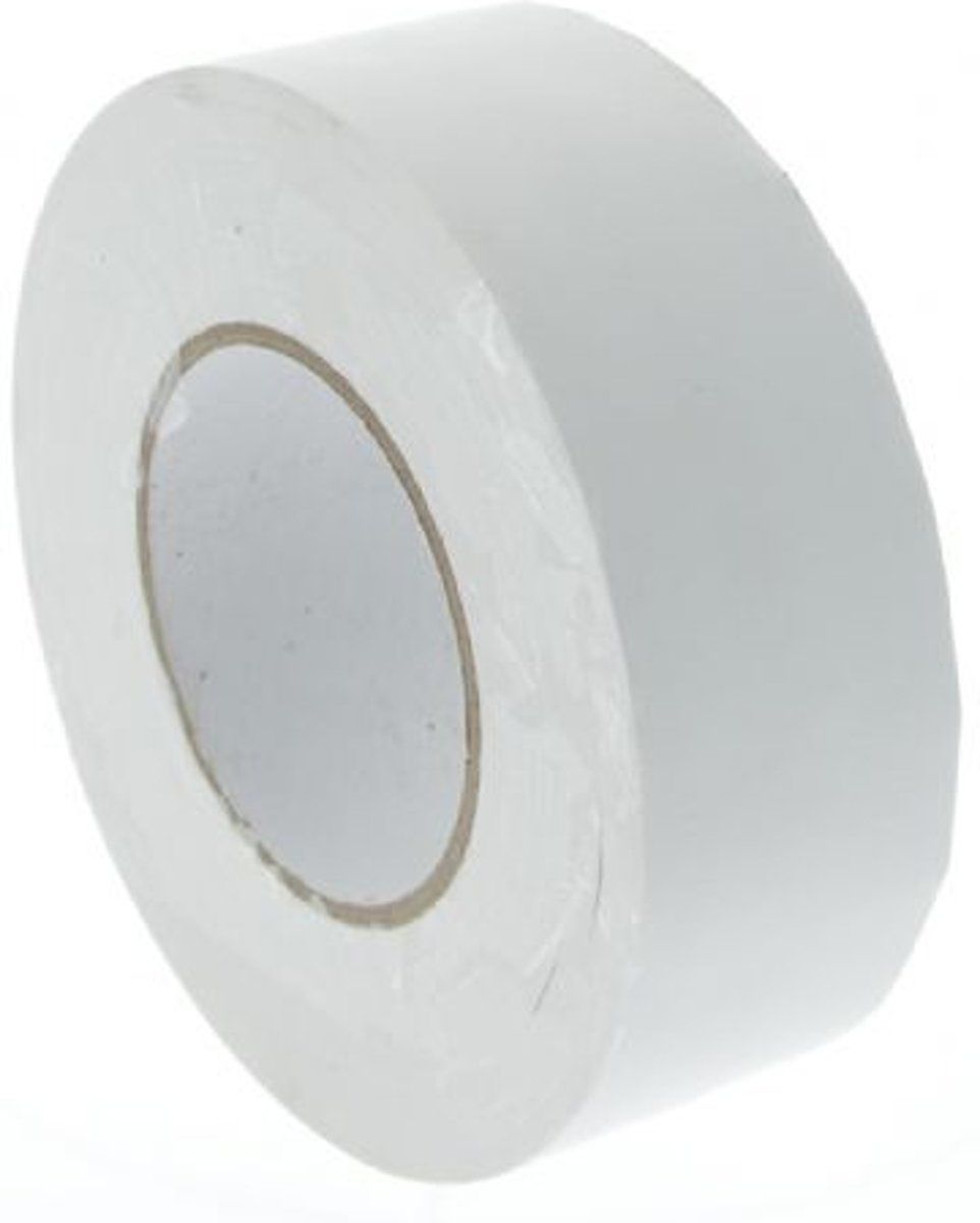 Falcon Eyes gaffer tape wit 5cm x 50m