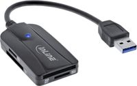 InLine® Kaartlezer, USB-A, USB 3.2 Gen.1, voor SD en microSD
