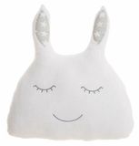 LLOPIS BigBuy Kids Kussen Wit 36 x 34 cm Konijnenvlees