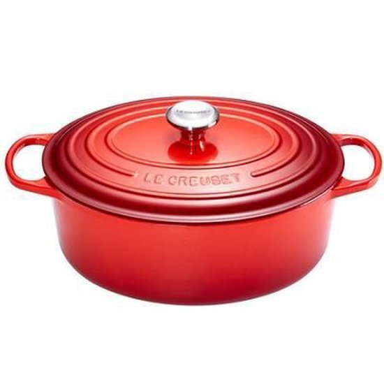 Le Creuset Ronde Stoof-/Braadpan 40 cm Kersenrood