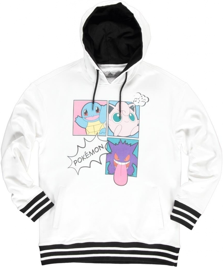 Difuzed pokémon - pop art group women's hoodie