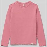Kmgtrinny Only Regular fit shirt met lange mouwen van Katoenmix Model 'TRINNY LIFE'