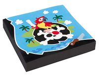 amscan 9902122 servetten, piratenmotief, 20 stuks