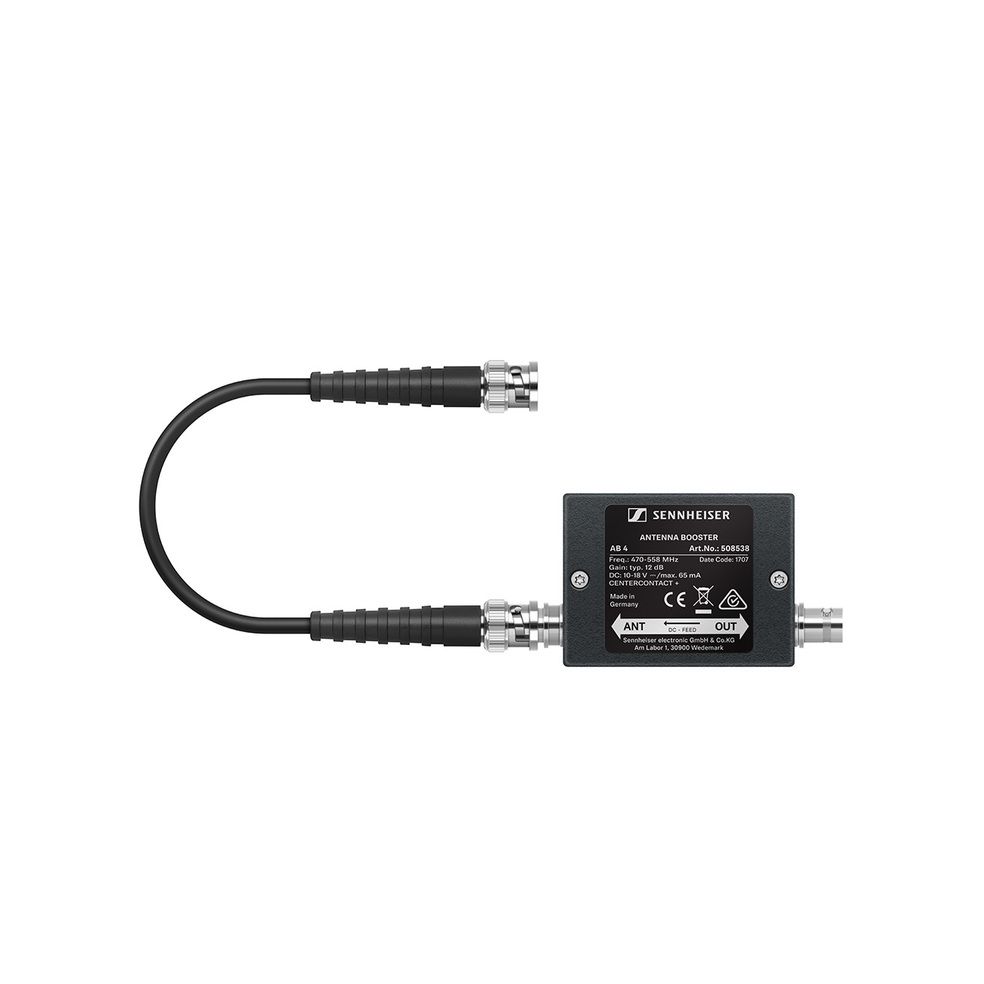 Sennheiser AB 4-BW antenne booster (626 - 668 MHz)