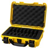 Nanuk 909 Case with Foam insert for 8 Knives - Yellow