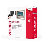 VELCRO® VEL-EC60355 Klittenband Haak- en lusdeel Zwart 25 m