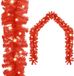 vidaXL Kerstslinger met LED-lampjes - 10 m - rood