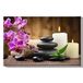 Homemania Stones-Zen-afbeelding voor woonkamer, slaapkamer, meerkleurig van polyester, hout, 45 x 3 x 70 cm