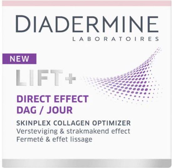 Diadermine Lift + Direct Effect Day Cream - 50ml - Anti-Wrinkle - SPF 6 - 1 stuk