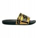 JUST CAVALLI Sandales plates femme couleur Noir