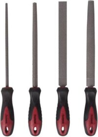 Toolland Houtraspset - 20 cm - 4 stuks - Grijs