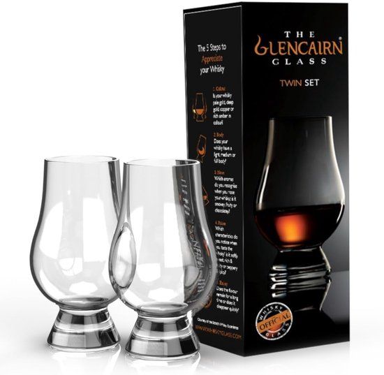 Glencairn Whiskey Glas / Tasting Glas 200 ml - 6 stuks